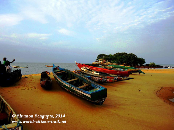 The Little Island off the Lakka Beach, Sierra Leone
