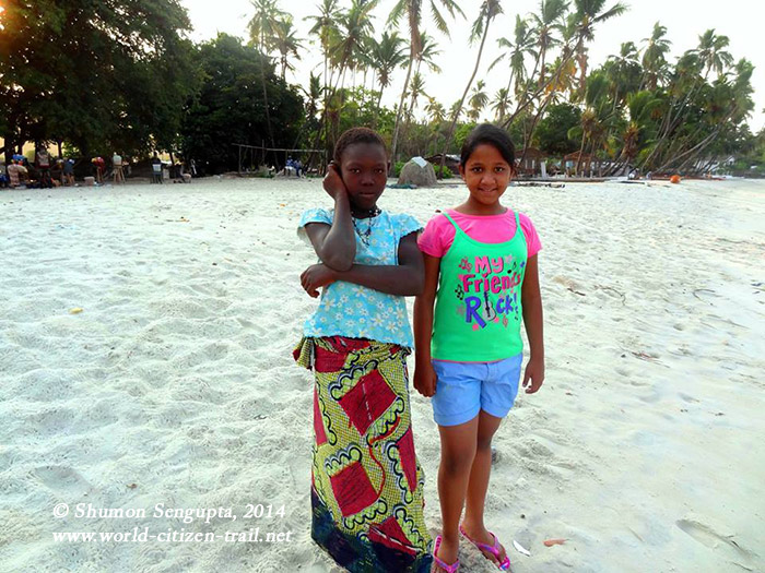 With Minnie and Nina at Tokeh Beach, Sierra Leone 37